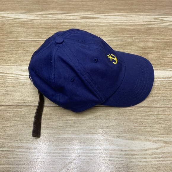 Vineyard Vines Mens Sail Nautical Baseball Cap Navy Adjustable Hat Embroidered - Picture 2 of 15